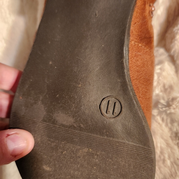 Unbranded Womens Tan Over-the-Knee Boots Size 11  EUC - Picture 2 of 4